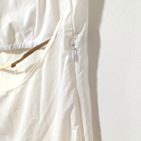 Nike X JACQUEMUS La Robe Mini Dress White Size M Tenniscore - Picture 13 of 15